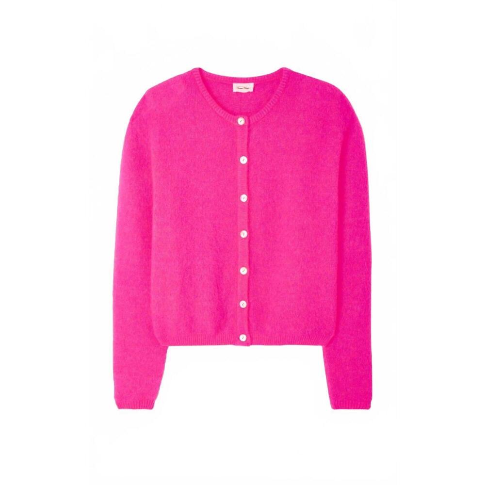 NEW GOOD AMERICAN vitow cardigan in rose fluo - Picture 4 of 4